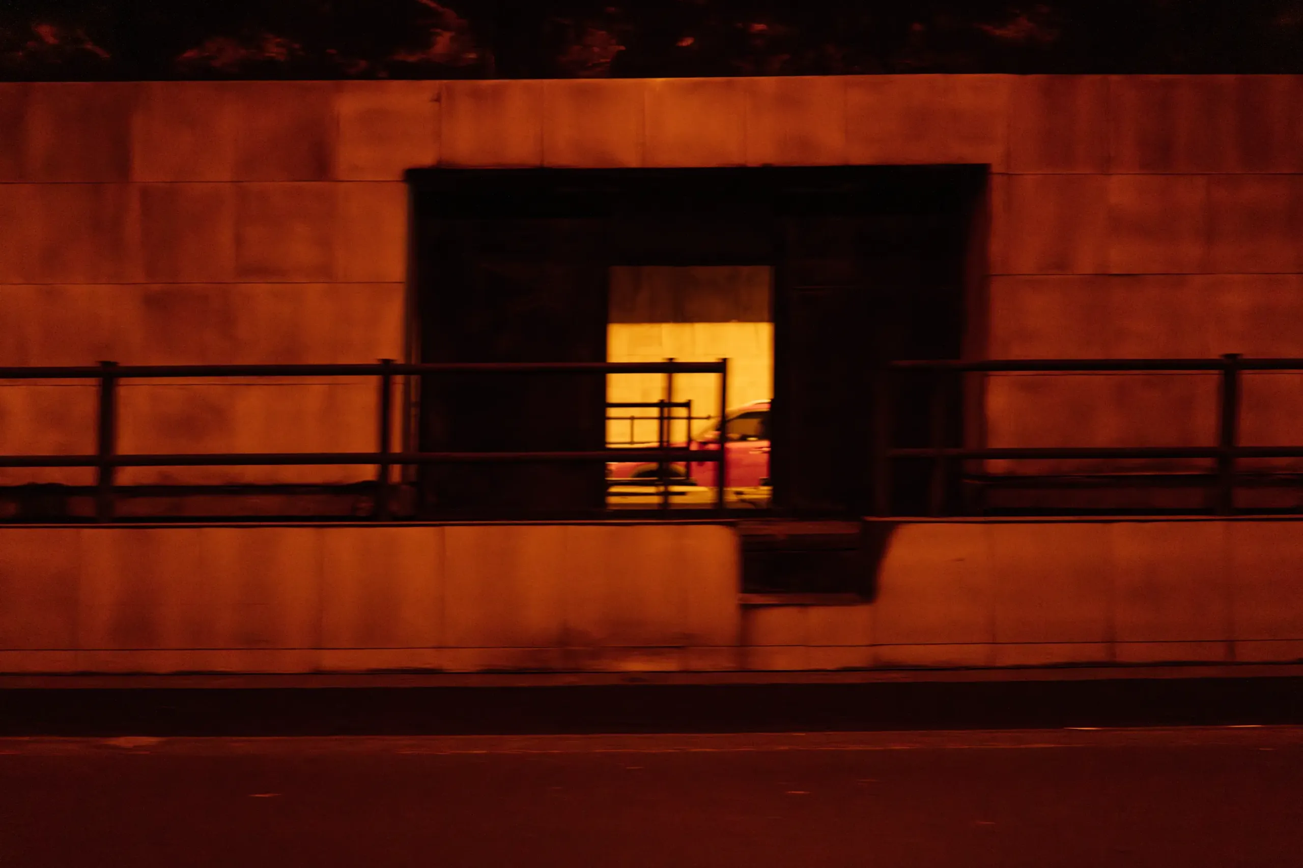 Dentro del t&uacute;nel