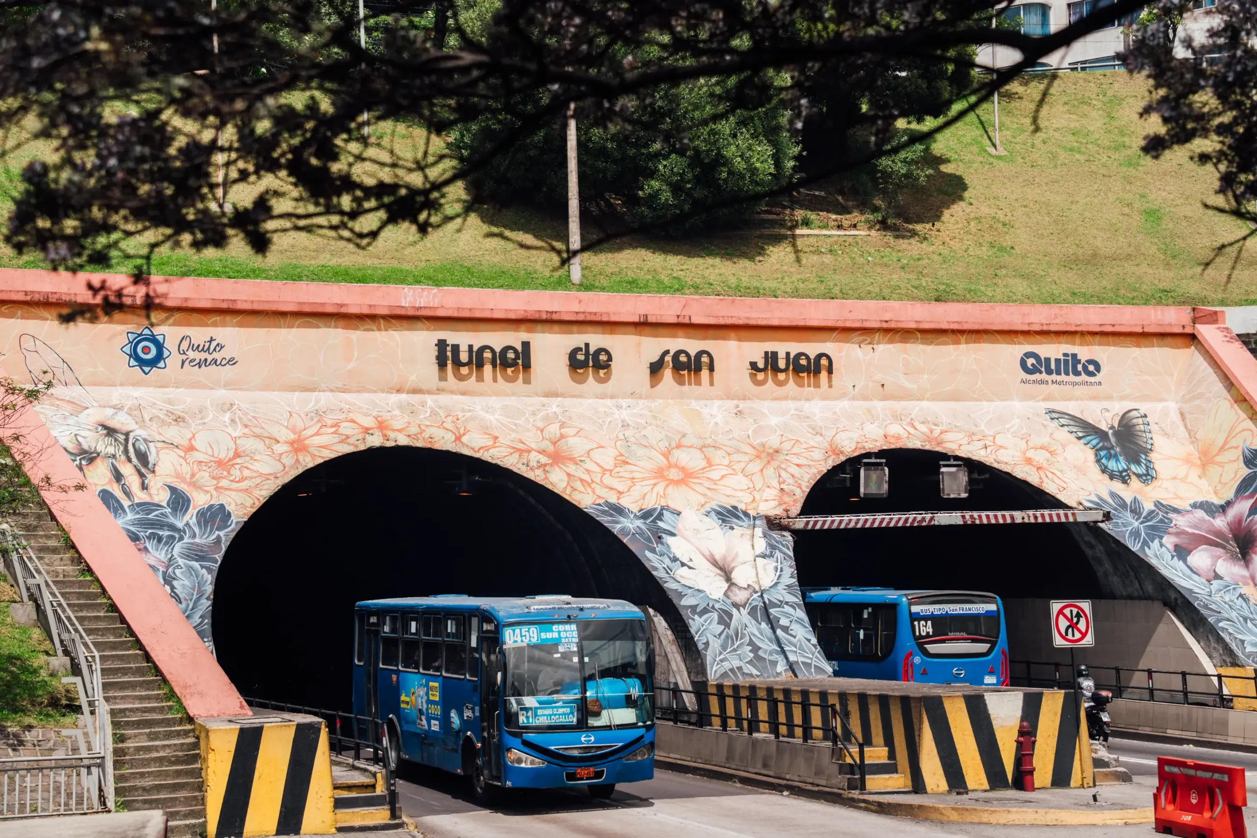 En el t&uacute;nel de San Juan