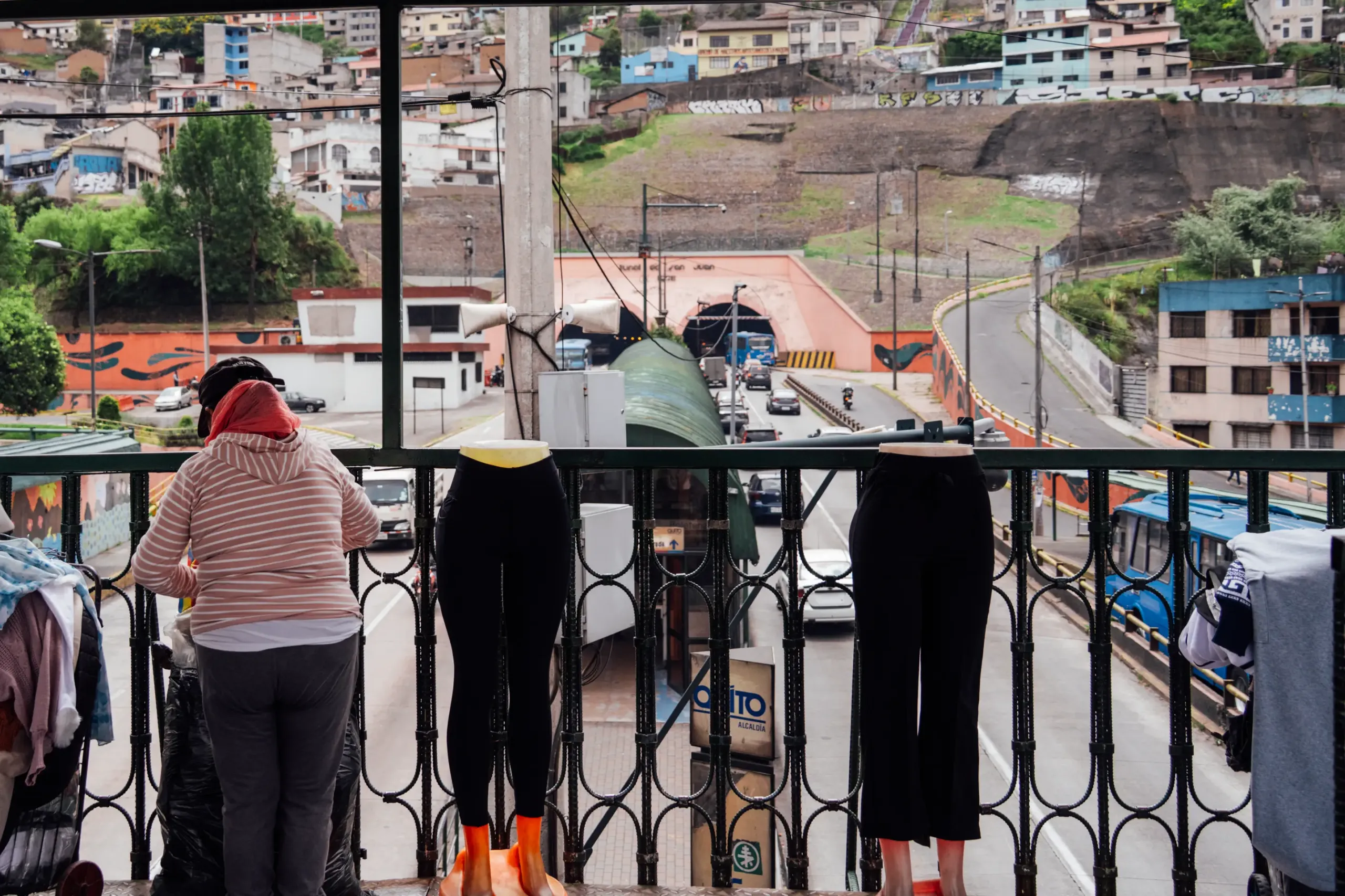 De sur a norte, el t&uacute;nel de San Juan
