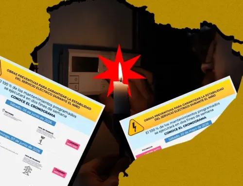 Estos son los horarios de los cortes de luz en Ecuador en 2026