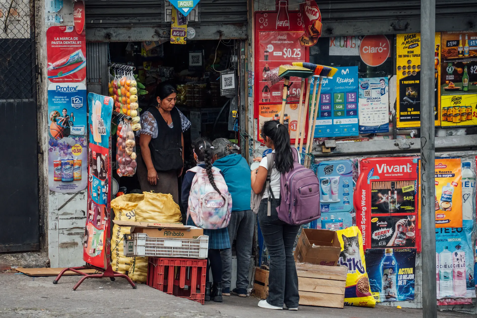 Indispensables en una tienda de barrio