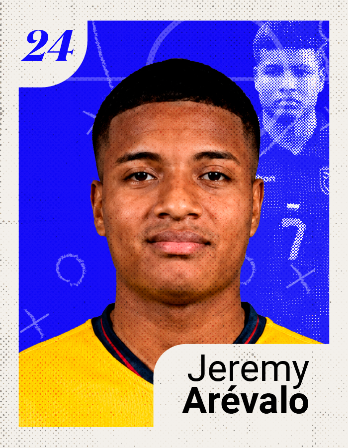 Jugador Jeremy Arevalo