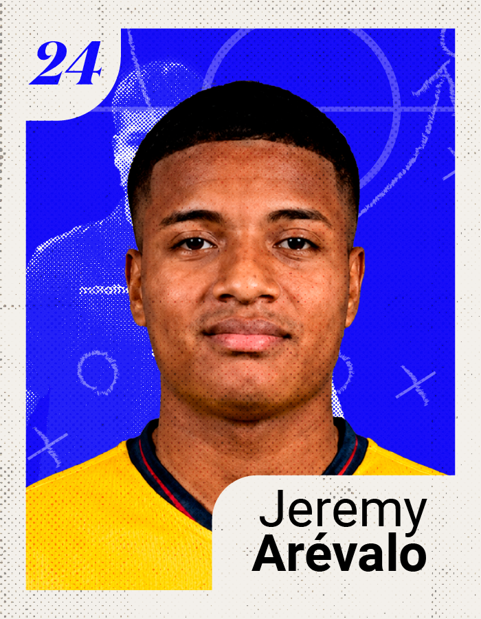 Jugador Jeremy Arevalo