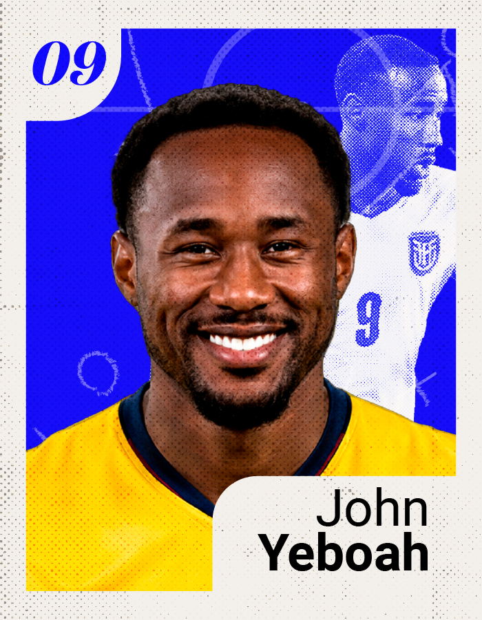 Jugador John Yeboah