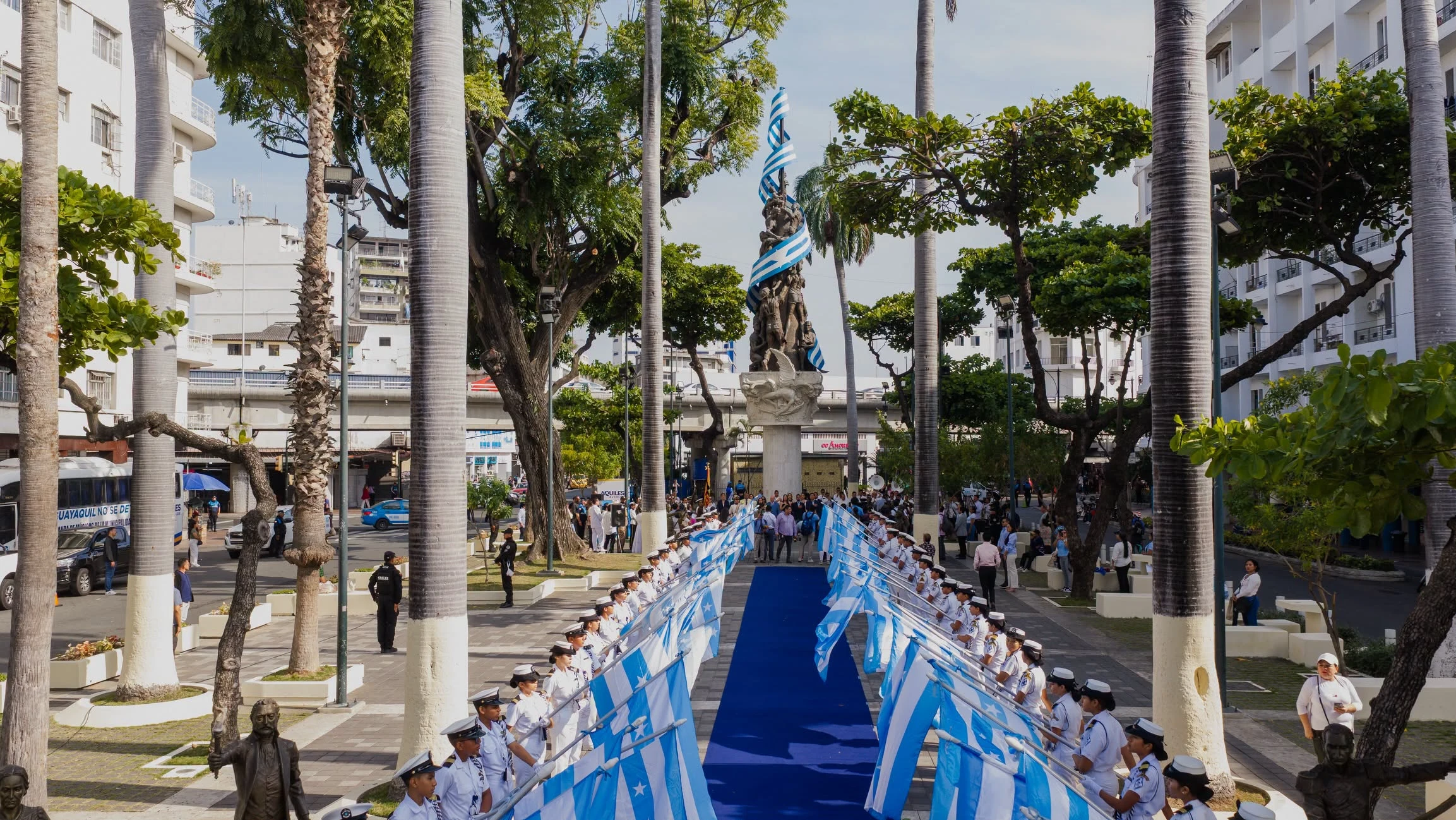 Hay 8 candidatos a la Alcaldía de Guayaquil en 2026. Mira quiénes son. Fotografía tomada de la cuenta de la Municipalidad de Guayaquil.