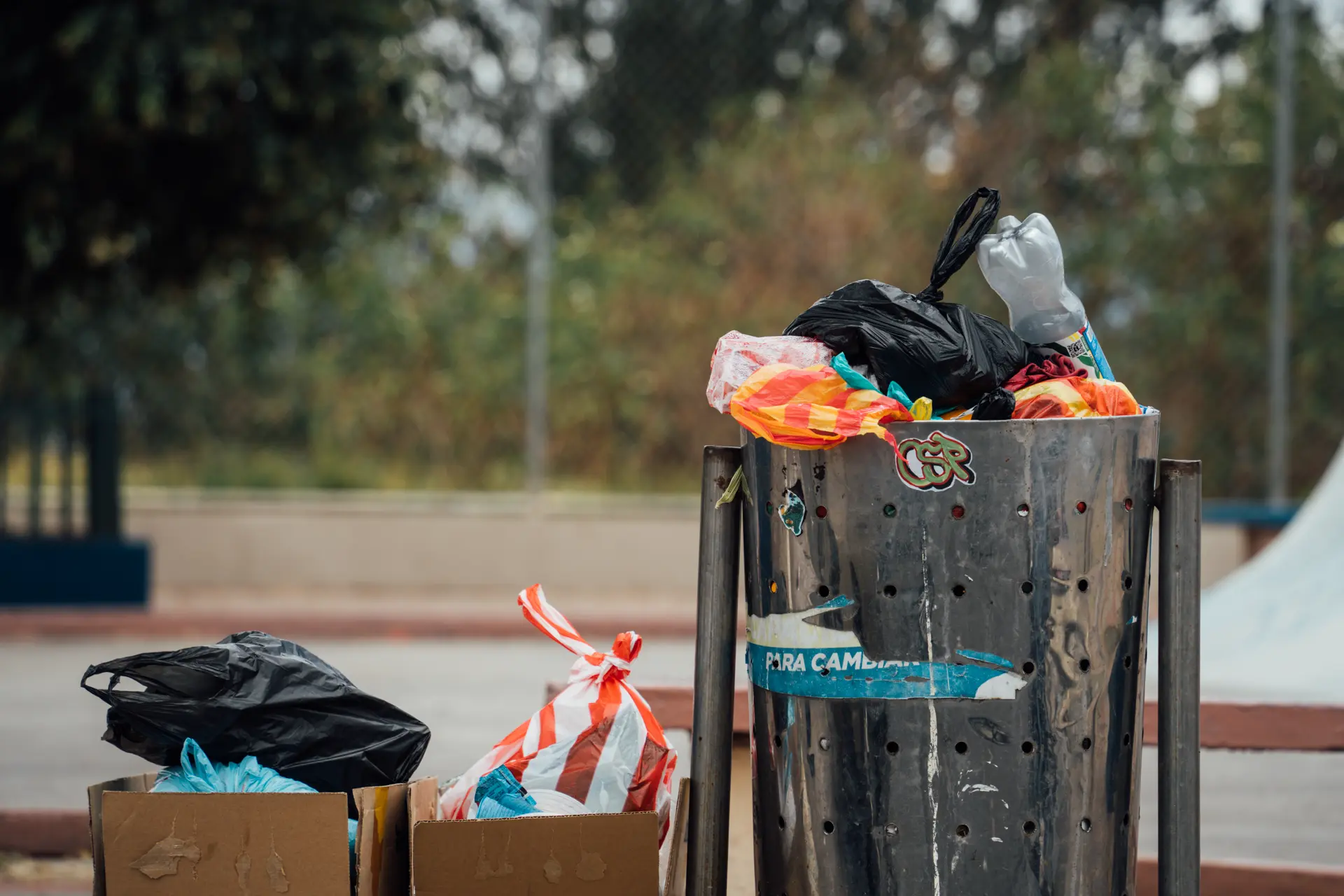 Para la basura tambi&eacute;n