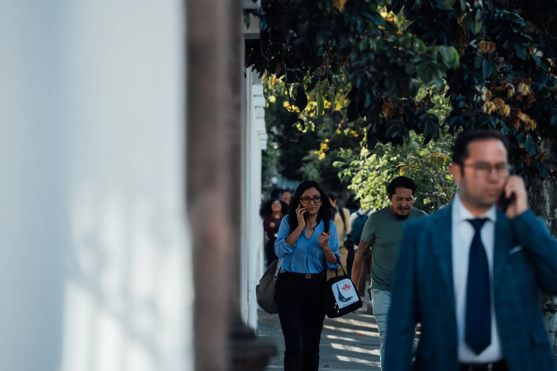 Todo el mundo tiene una llamada que hacer a la salida de la oficina