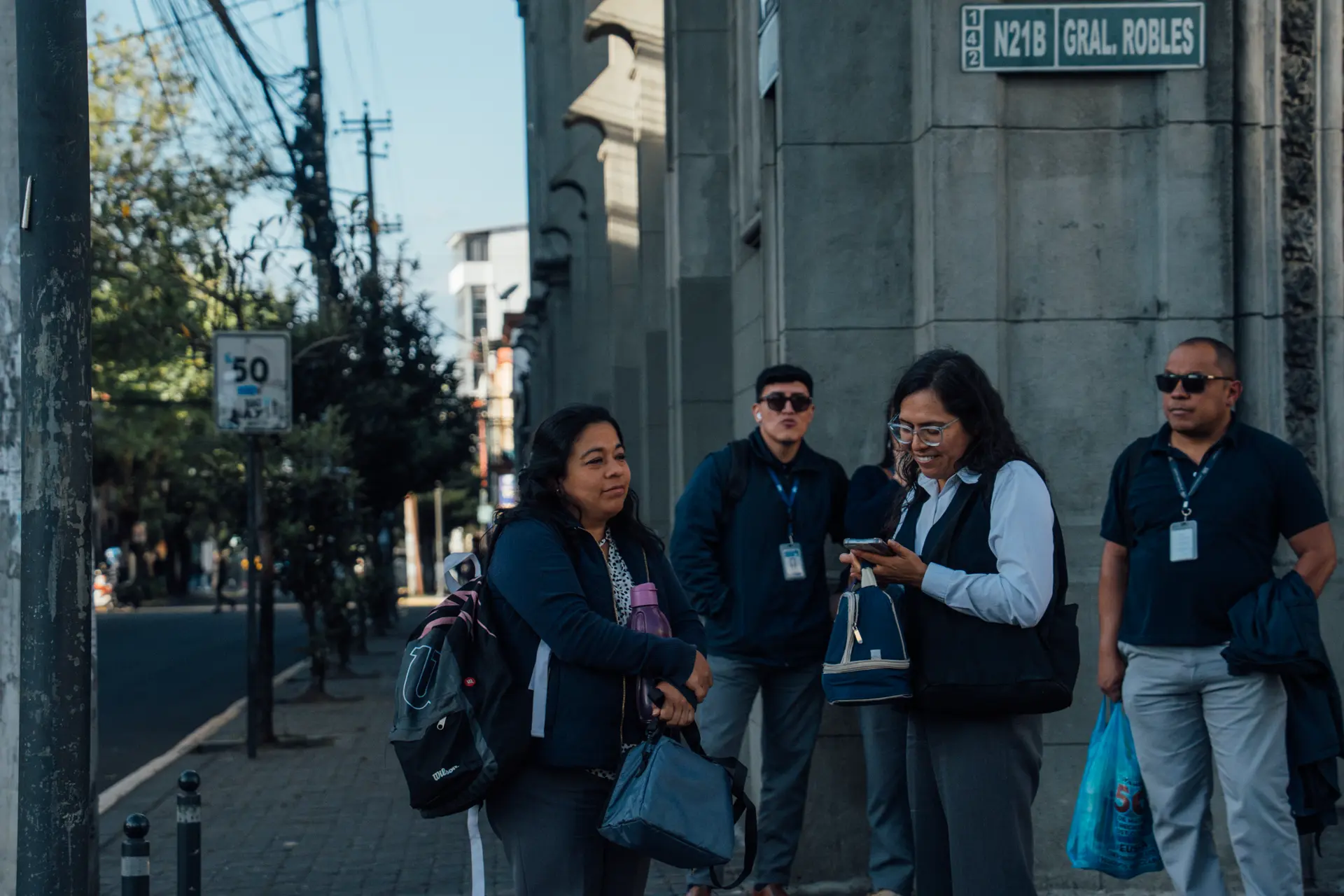 En la esquina