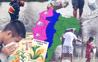 El fenómeno de El Niño en Ecuador 2026.