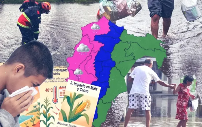 El fenómeno de El Niño en Ecuador 2026.